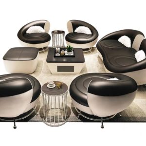 《CHAIR EMPIRE》飛碟型沙發組 (雙人座*1+單人座*2) HS013