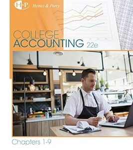 College Accounting, Chapters 1-9 (New in Accounting from Heintz and Parry) 22nd 版本