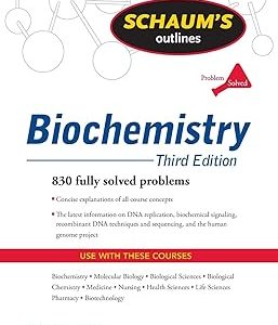 Schaum's Outline of Biochemistry, Third Edition 3rd 版本