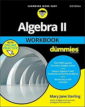 Algebra II Workbook For Dummies 3rd 版本