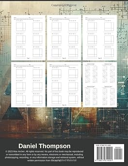 Area Models in Algebra: A Binomial Multiplication Workbook: Enhance Your Algebra Skills with Visual Area Models Paperback – 2024年 1月 7日:圖片 2
