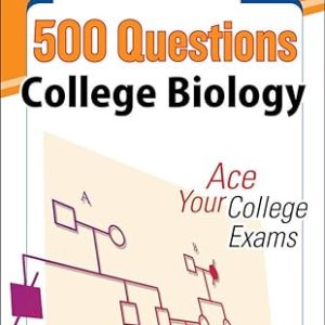 McGraw-Hill Education 500 College Biology Questions: Ace Your College Exams (Mcgraw Hill's Education 500 Questions) 1st 版本