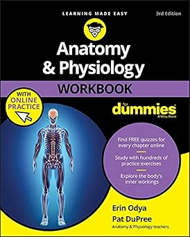 Anatomy & Physiology Workbook For Dummies with Online Practice 3rd 版本