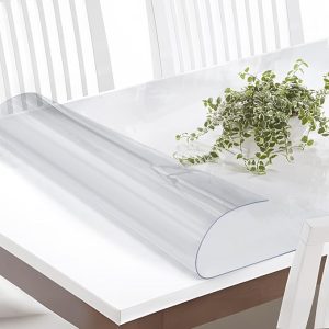Vicwe 42 x 72 英吋(約 42 x 72 公分)透明桌布
