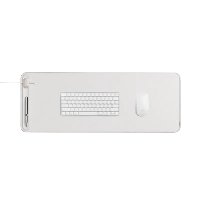 Orbitkey | Slim 純米色皮革辦公桌墊:圖片 2