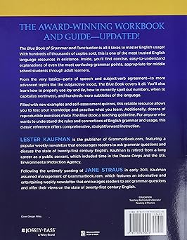 The Blue Book of Grammar and Punctuation: An Easy-to-Use Guide with Clear Rules, Real-World Examples, and Reproducible Quizzes 12th 版本:圖片 2