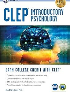 CLEP® Introductory Psychology Book + Online (CLEP Test Preparation) 第二版,修訂版 版本