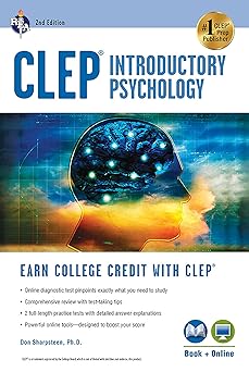 CLEP® Introductory Psychology Book + Online (CLEP Test Preparation) 第二版,修訂版 版本