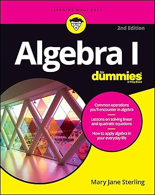 Algebra I For Dummies (For Dummies (Math & Science)) 2 個nd 版本