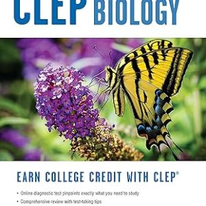 CLEP® Biology Book + Online (CLEP Test Preparation) 第三版,修訂版 版本