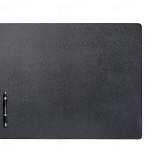 Dacasso 黑色皮革桌墊/桌面保護套/遊戲墊/滑鼠墊/桌墊,24 x 19,PR-1019